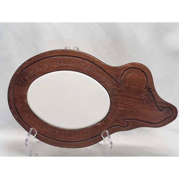 Vintage Mouse Shape Cheese Board - Picture 3 of 11